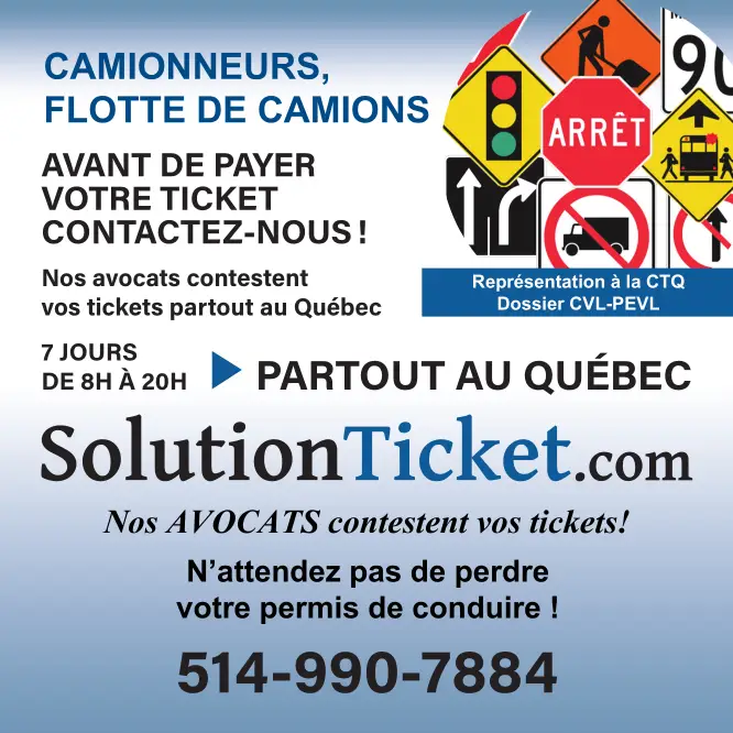 Rimouski Solution Ticket