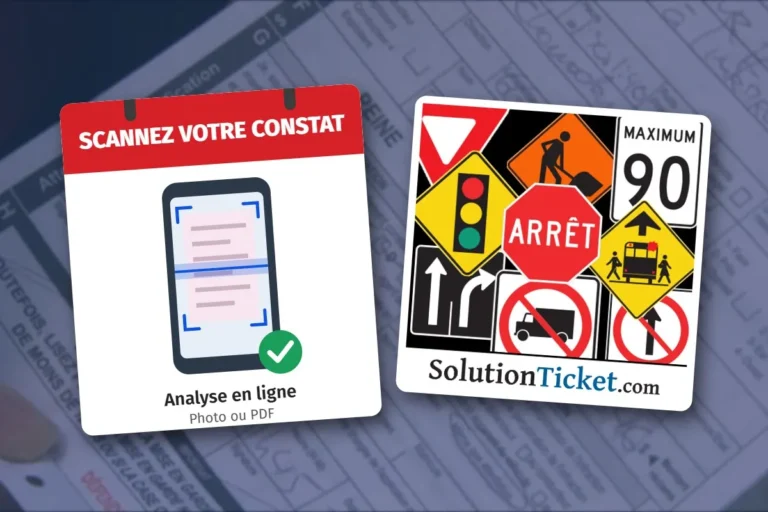 Téléphone qui scanne un constat d’infraction – analyse du constat en ligne