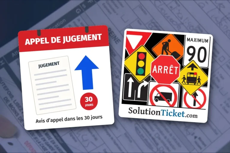 Jugement et flèche vers le haut avec pastille 30 jours – délai pour l’avis d’appel