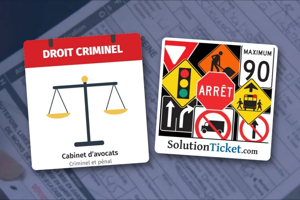 Balance de la justice – Solution Ticket, cabinet d’avocats en droit criminel et pénal