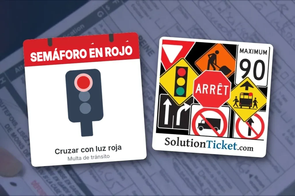 Semáforo en rojo – cruzar con luz roja