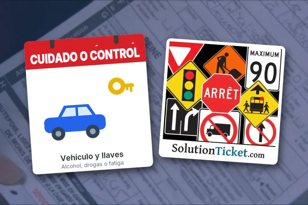 Auto y llave – cuidado o control de un vehículo